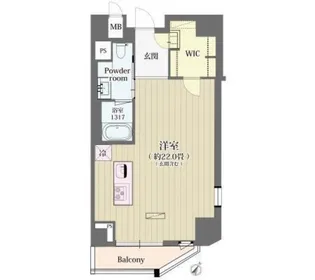 シュトラーレ神山町【12階】の間取り