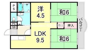 兵庫県尼崎市立花町1丁目【アパート】の間取り