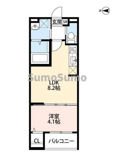 maison de Hale【3階】の間取り