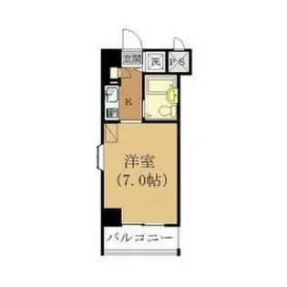 兵庫県神戸市中央区楠町6丁目【マンション】の間取り