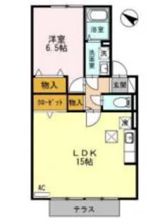 兵庫県尼崎市大島3丁目【アパート】の間取り