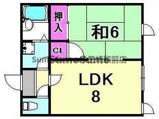 兵庫県尼崎市東難波町5丁目【マンション】の間取り