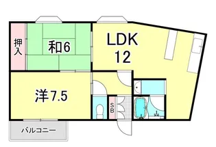 東洋ビル【3階】の間取り