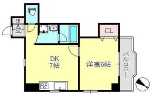 兵庫県神戸市中央区元町通5丁目【マンション】の間取り