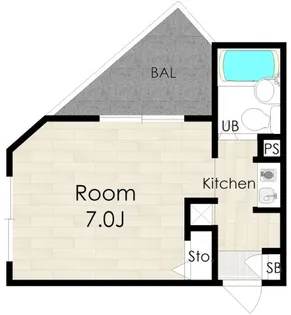 兵庫県神戸市須磨区妙法寺【マンション】の間取り