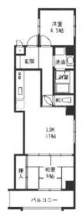 メゾン松岡【4階】の間取り