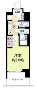 ルネフラッツ谷町四丁目【3階】の間取り