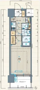 兵庫県神戸市兵庫区新開地4丁目【マンション】の間取り