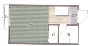 ジョンメゾン西立花【2階】の間取り