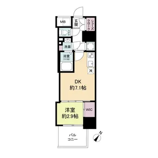 兵庫県神戸市中央区中町通4丁目【マンション】の間取り