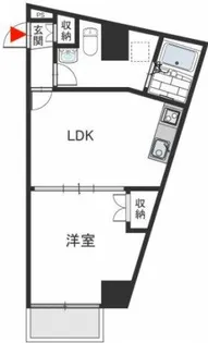 兵庫県西宮市神楽町【マンション】の間取り