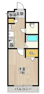 兵庫県神戸市中央区元町通7丁目【マンション】の間取り