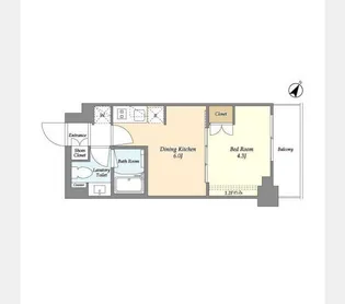 ベルファース駒沢三丁目【2階】の間取り