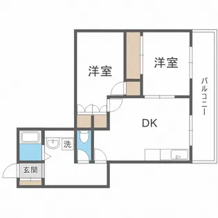 メゾンドール日本橋【3階】の間取り