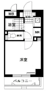 兵庫県神戸市中央区楠町2丁目【マンション】の間取り