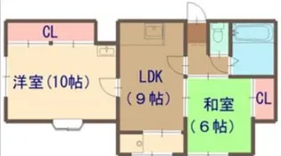 ハイツ千代ヶ丘【3階】の間取り