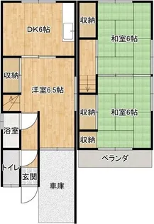 兵庫県神戸市長田区高東町1丁目【一戸建】の間取り