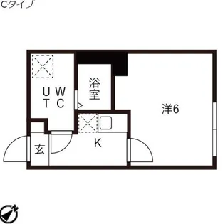 アイリス渋谷【3階】の間取り