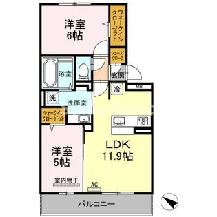 福岡県福岡市博多区吉塚5丁目【アパート】の間取り