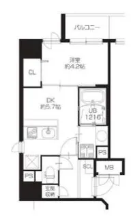 GAUDI【3階】の間取り