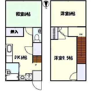 メゾンハウスの間取り