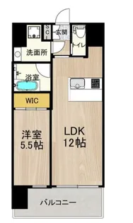 プレジオ九条【6階】の間取り