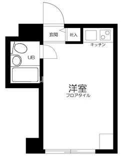 日興パレス渋谷【1階】の間取り