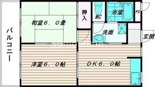 クリスタルハイツ青柳【3階】の間取り