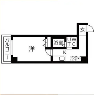 JINO新町【8階】の間取り