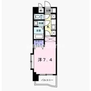 福岡県福岡市博多区吉塚7丁目【マンション】の間取り