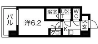 エスリードレジデンス大阪難波【14階】の間取り