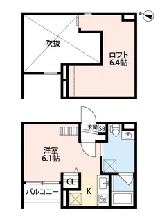 兵庫県神戸市長田区東尻池町1丁目【アパート】の間取り