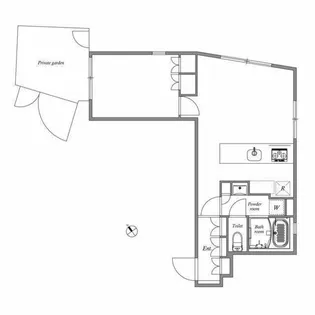 ASTILE用賀Ⅱ【1階】の間取り
