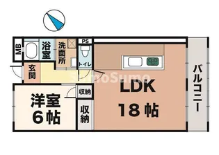グリーンハイツ松本【3階】の間取り