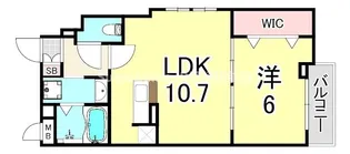 兵庫県尼崎市今福2丁目【アパート】の間取り