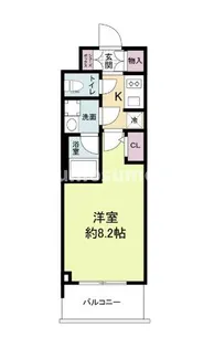 Fortuney大手前【2階】の間取り