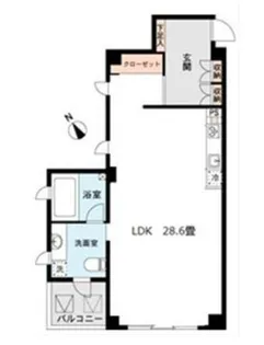 レグノフィーゴ駒場東大前【3階】の間取り