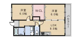 エオス【5階】の間取り