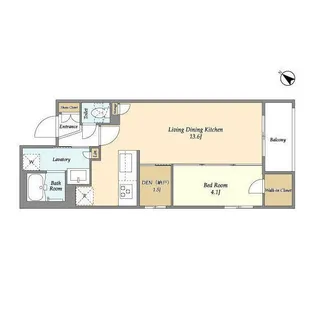 アジュールテラス目黒祐天寺【3階】の間取り