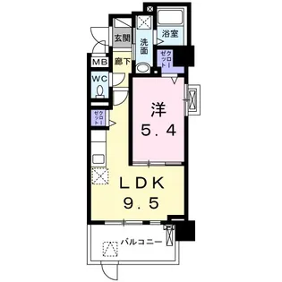兵庫県神戸市東灘区深江本町3丁目【マンション】の間取り