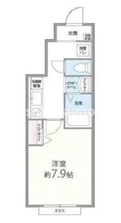 兵庫県尼崎市富松町3丁目【アパート】の間取り