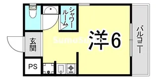 キューブ南塚口Ⅰ (CUBE南塚口Ⅰ)【2階】の間取り