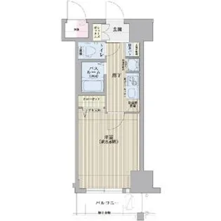 福岡県福岡市博多区堅粕1丁目【マンション】の間取り