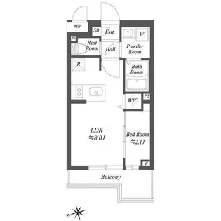 ブランシエスタ用賀【4階】の外観
