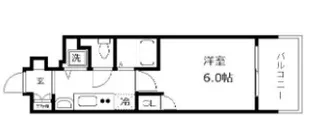 プレサンス難波元町【2階】の間取り