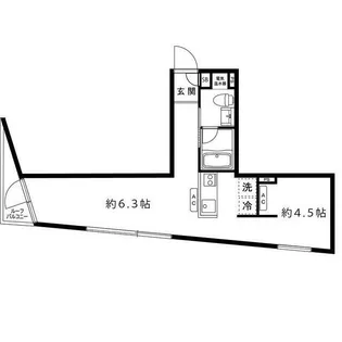 モンクレ桜新町【3階】の間取り