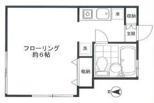 ドリームハイツ【1階】の間取り