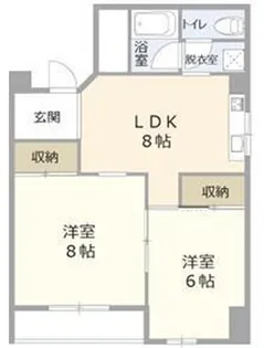 ラパンジール日本橋【4階】の間取り