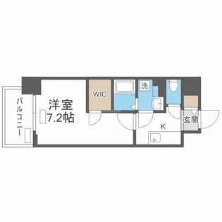 プレサンス堺筋本町エグゼブラン【5階】の間取り