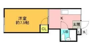 チェリーガーデン【1階】の間取り